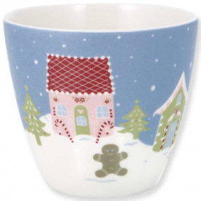 LATTE CUP Laura homes dusty blue GREENGATE